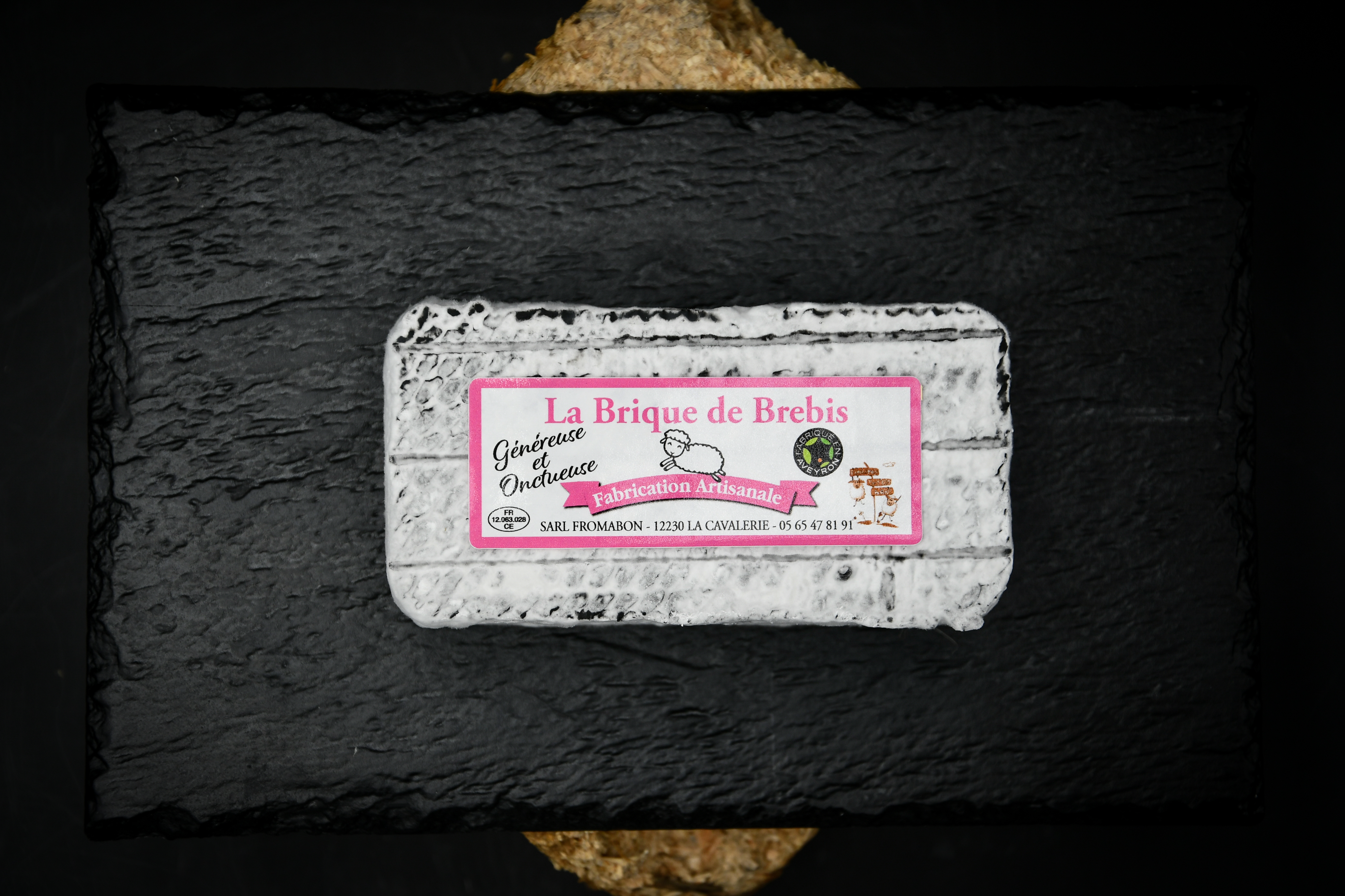 BRIQUE DE BREBIS CENDREE 200GR